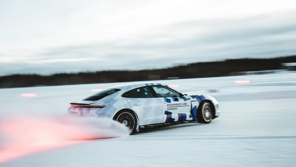 Taycan Drift World Record
